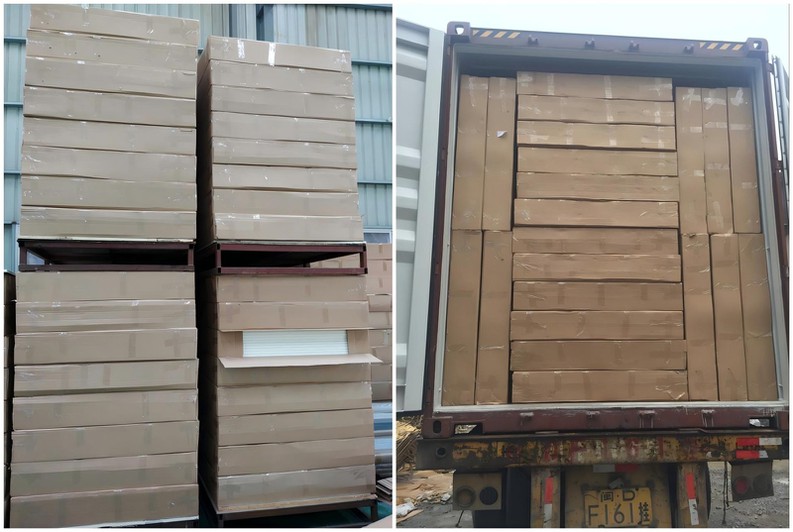 Packing of Phenolic Pre-insulated Duct Panels Packing of Phenolic Pre-insulated Duct Panels